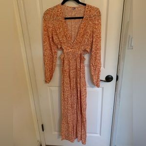 Old Navy - Waist cut out maxi dress